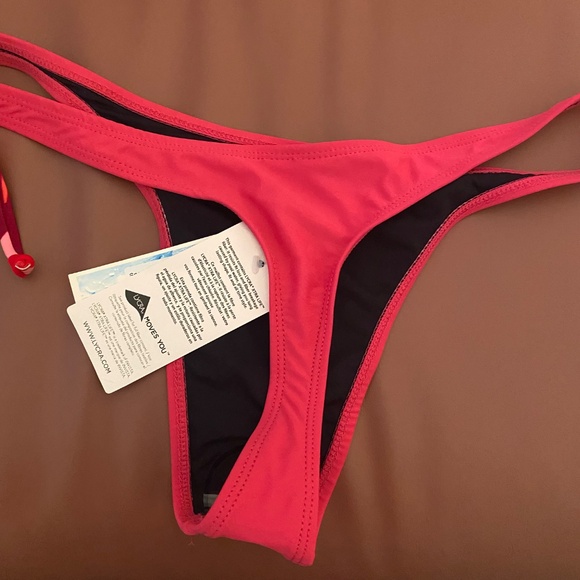 Sporti thong bikini set pink camo removable pads - Picture 3 of 14